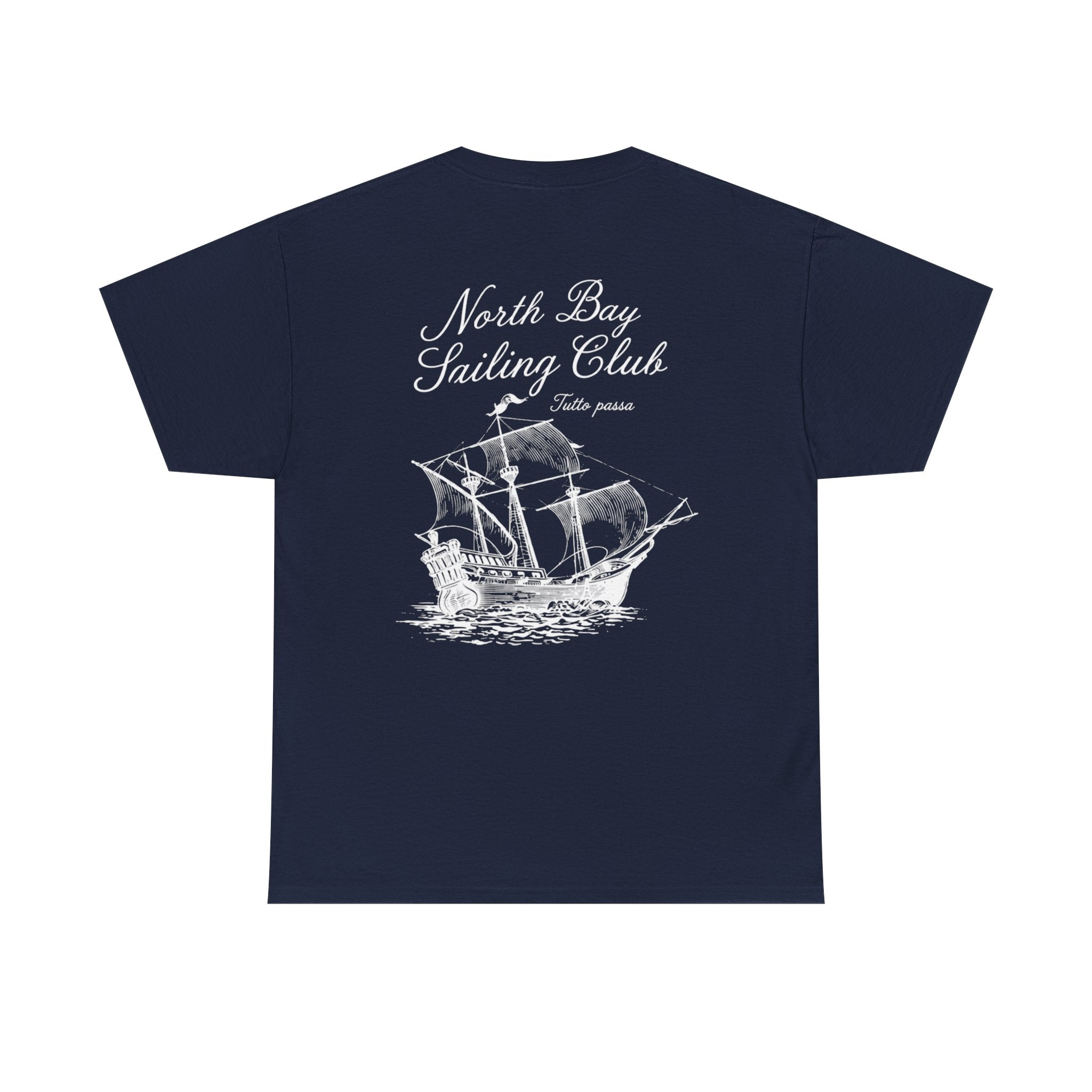Sailing Club T-Shirt — North Bay Sailing Club Vintage Ship Graphic