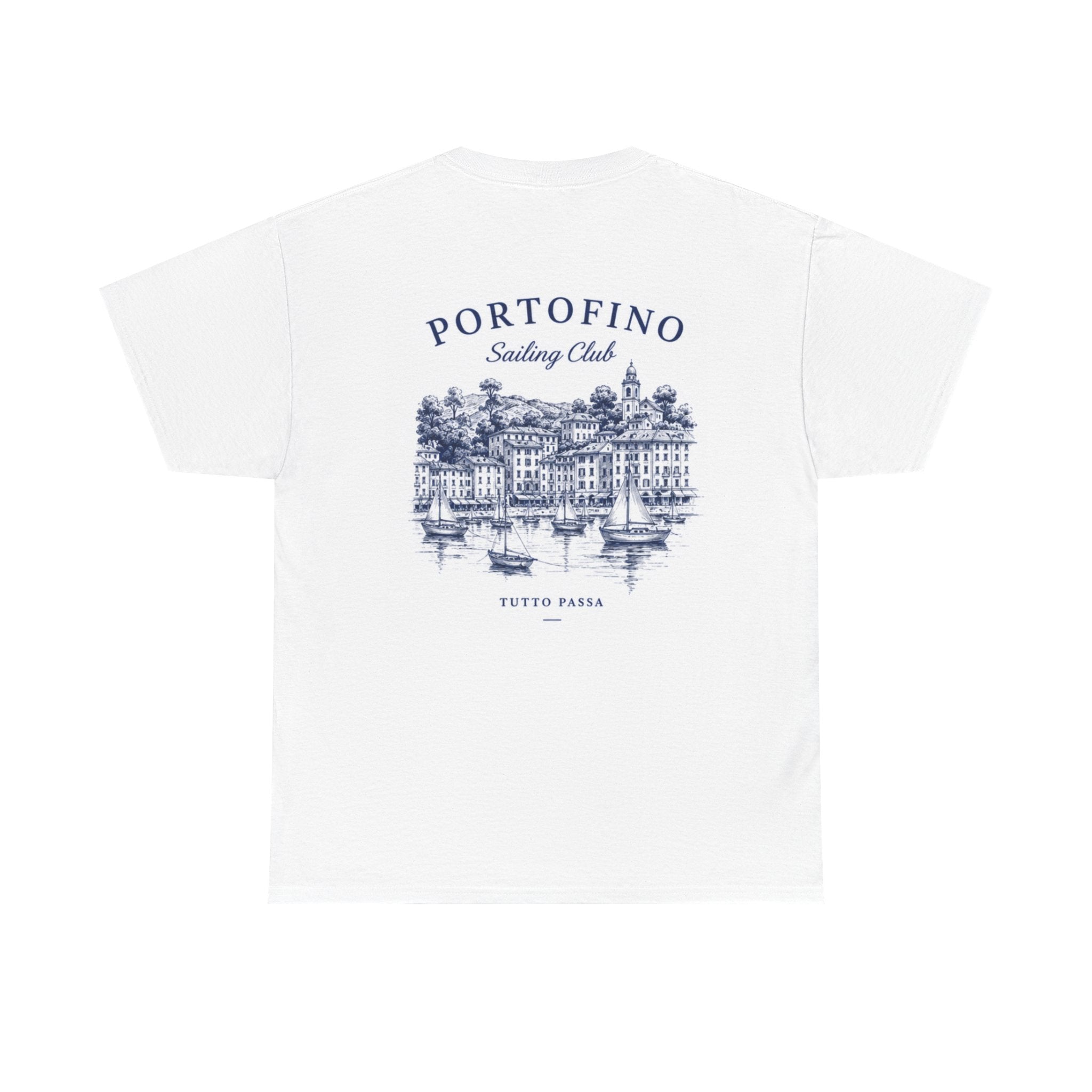 Portofino Sailing Club Tee – Vintage Harbor Graphic T-Shirt