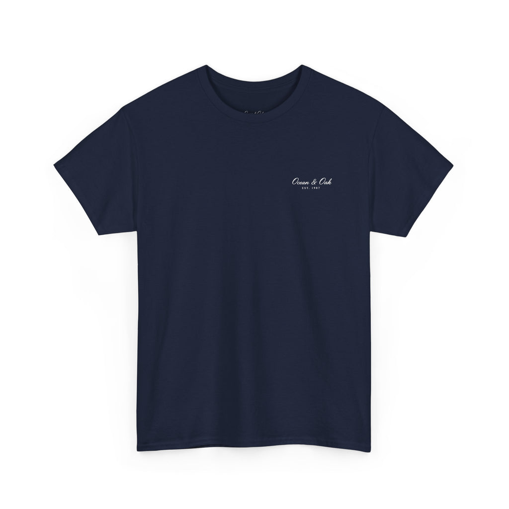 Mediterranean Coast Sailing Club – Vintage Coastal Tee | Coastal Streetwear