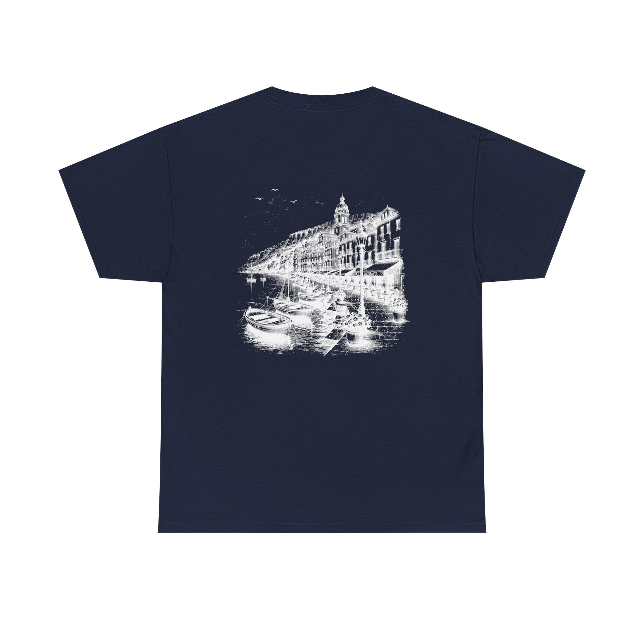 Mediterranean Coast Sailing Club – Vintage Coastal Tee | Coastal Streetwear