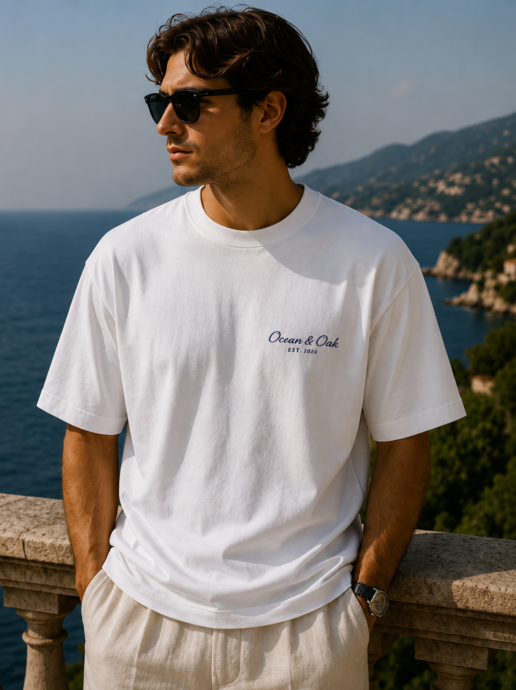 Palm Beach Polo Club Tee — Vintage Polo Rider Graphic Tee