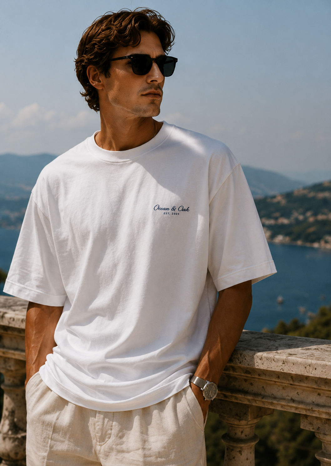 Mediterranean Coast Sailing Club – Vintage Coastal Tee | Coastal Streetwear