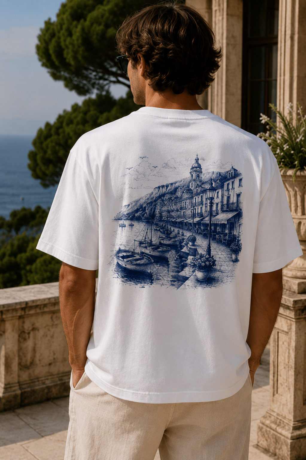 Mediterranean Coast Sailing Club – Vintage Coastal Tee | Coastal Streetwear