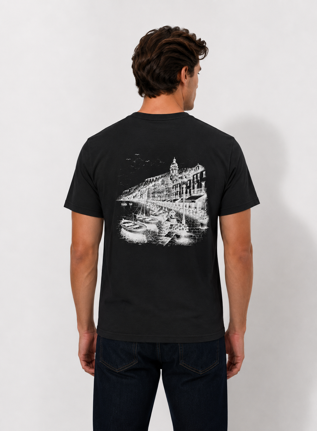 Mediterranean Coast Sailing Club – Vintage Coastal Tee | Coastal Streetwear