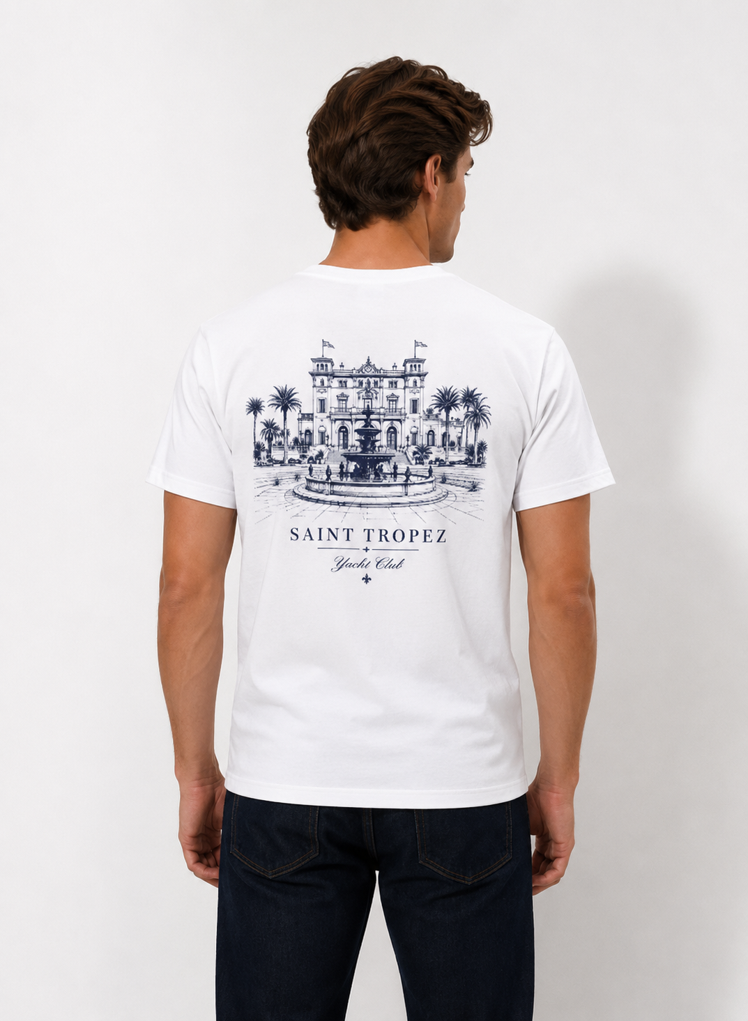 Saint Tropez yacht club tee