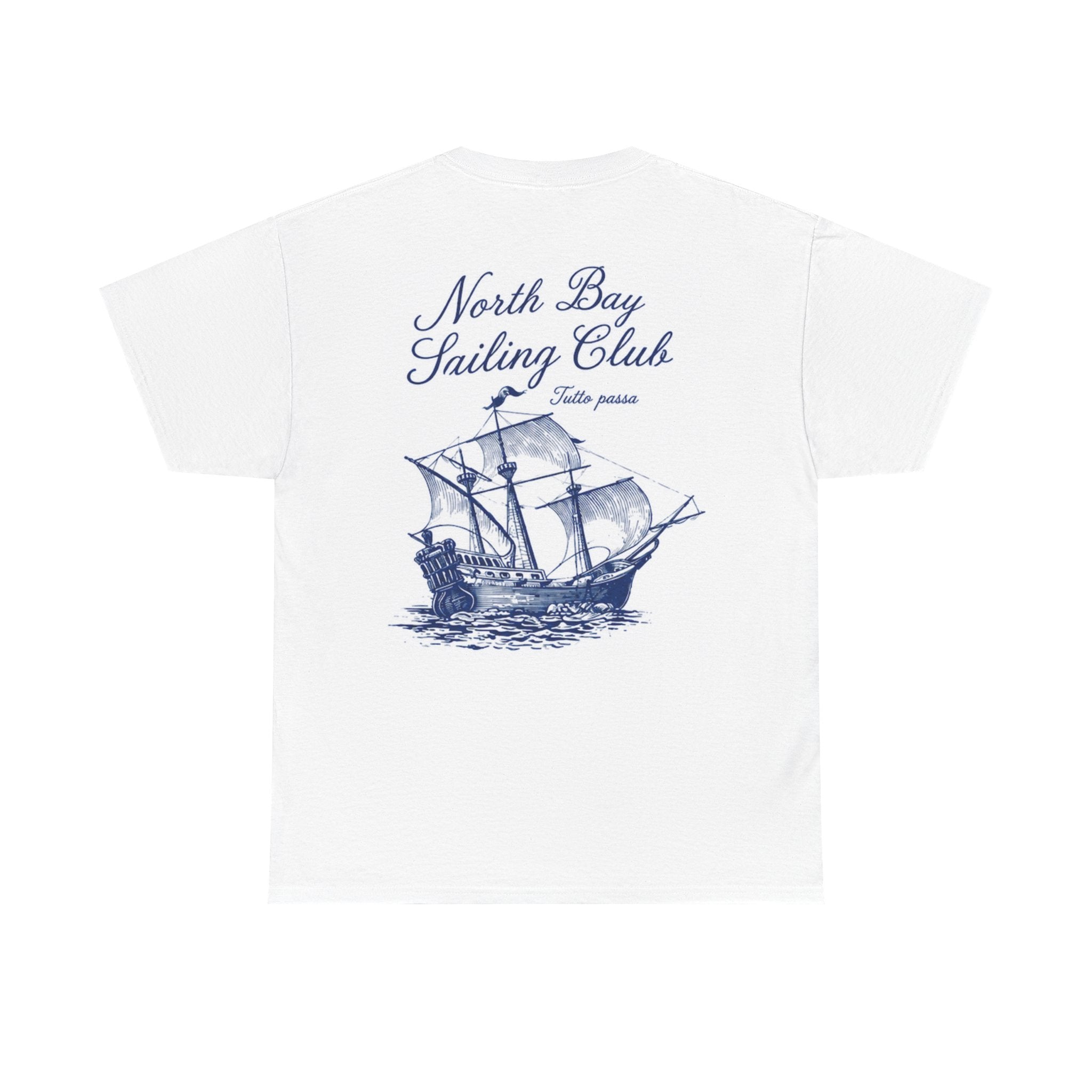 Sailing Club T-Shirt — North Bay Sailing Club Vintage Ship Graphic