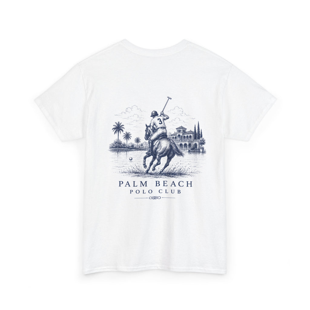 Palm Beach Polo Club Tee — Vintage Polo Rider Graphic Tee