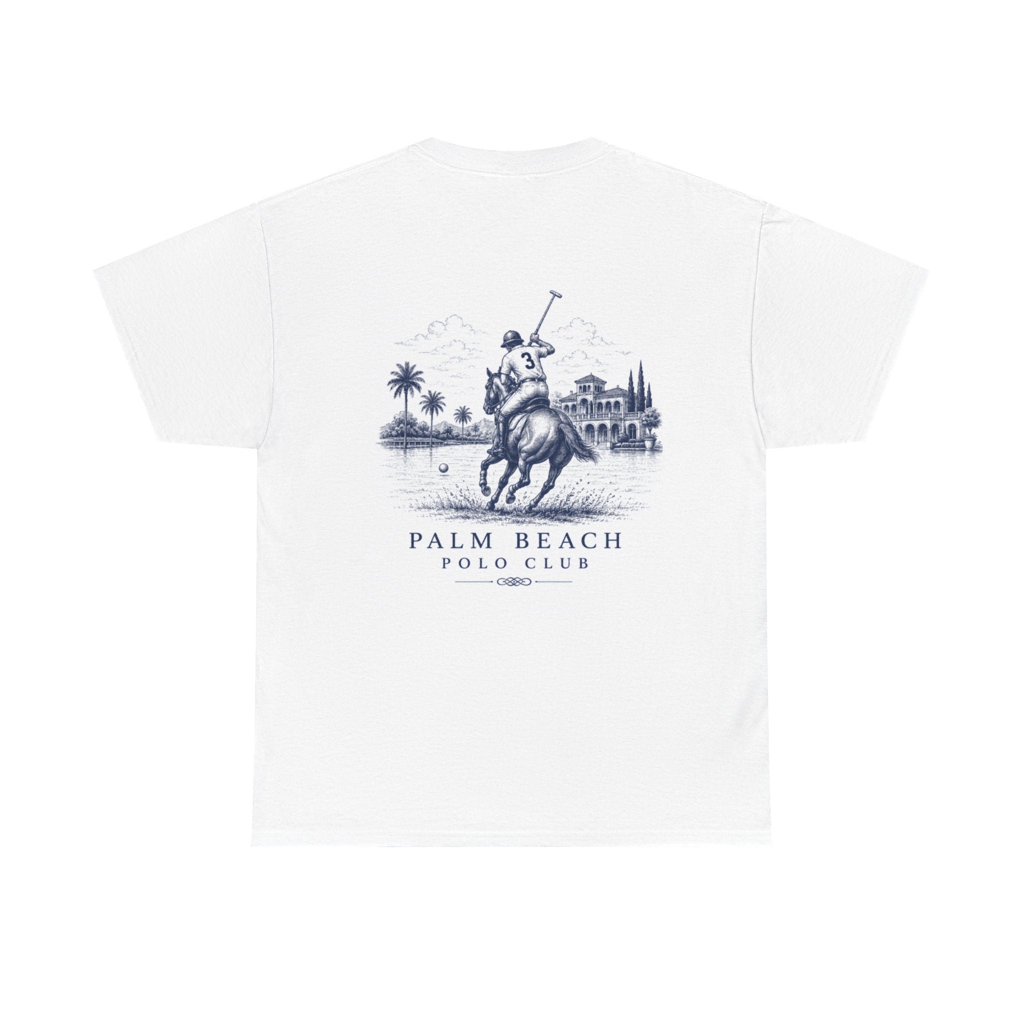 Palm Beach Polo Club Tee — Vintage Polo Rider Graphic Tee