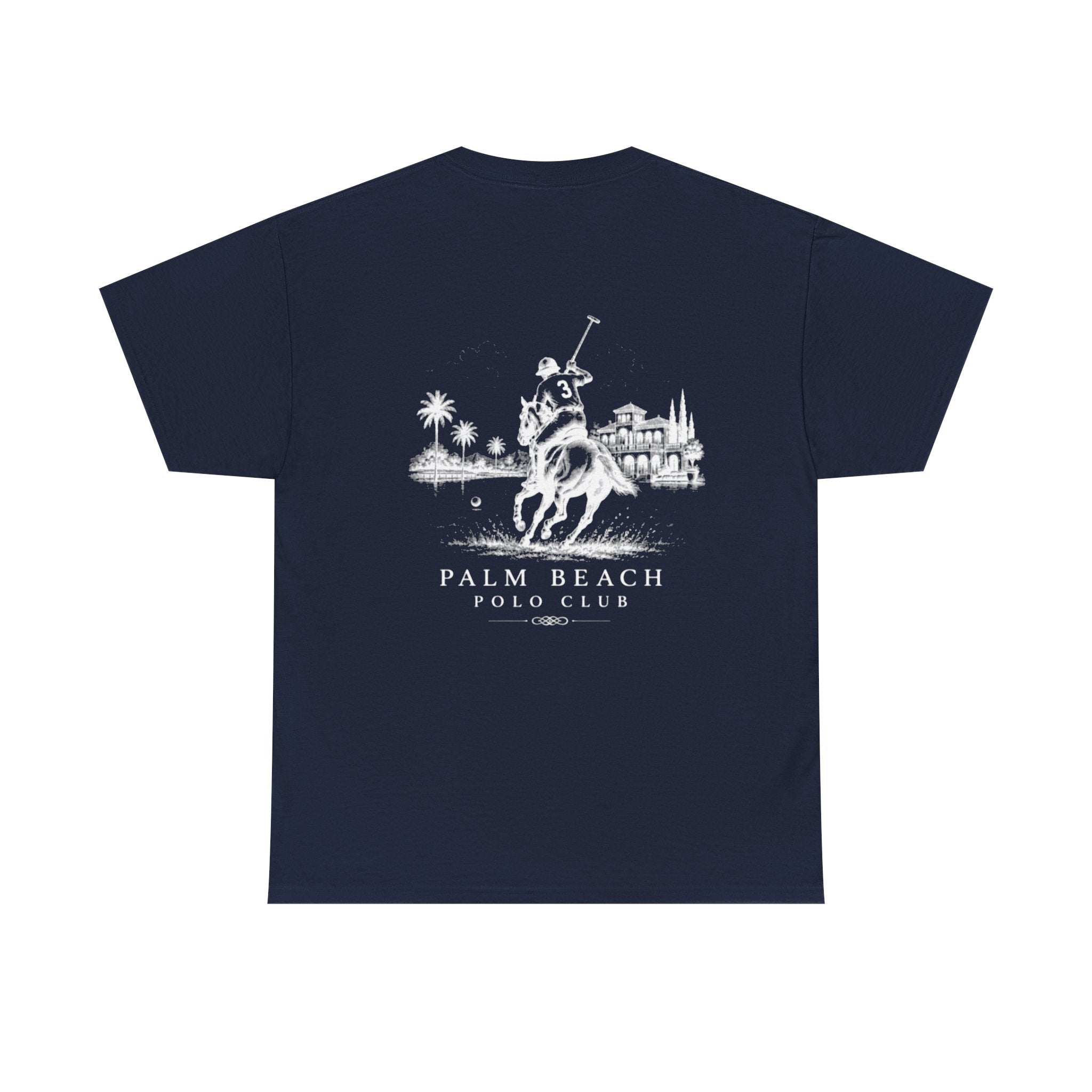 Palm Beach Polo Club Tee — Vintage Polo Rider Graphic Tee