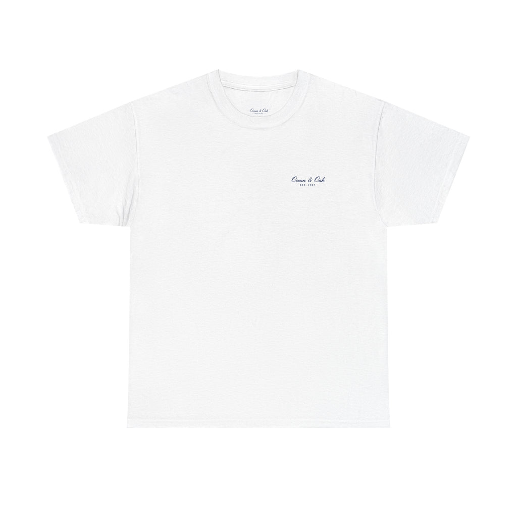 Riviera Motor Club Tee – Vintage Coastal Sports Car Graphic T-Shirt